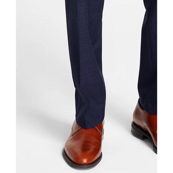 Michael Kors Men's Blue Solid Marvin Classic Fit Formal Dress Pants Size 40W 32L - Picture 5 of 5